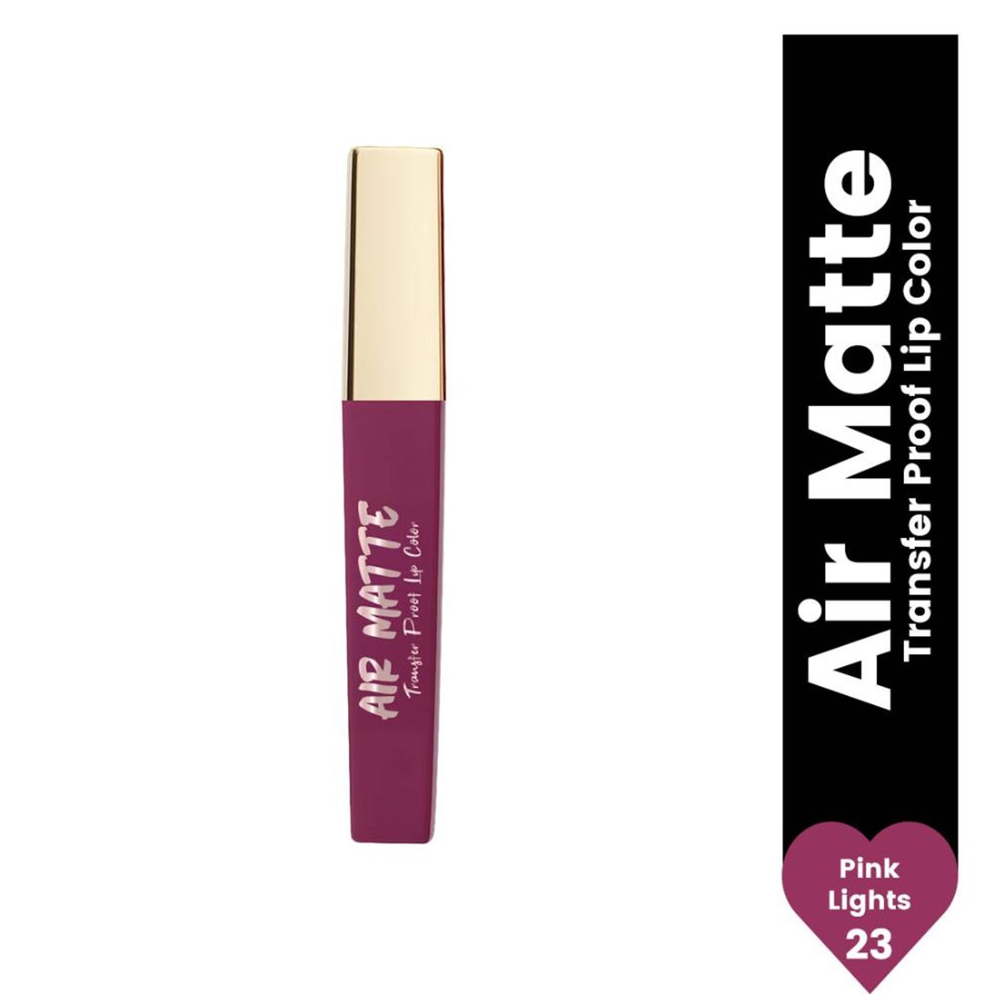 Matt look Air Matte Transfer Proof Lip Color - Pink Ligths 23