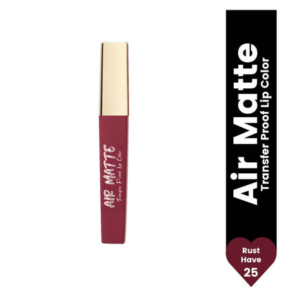 Matt look Air Matte Transfer Proof Lip Color - Rust Have 25