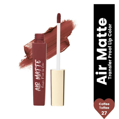Matt look Air Matte Transfer Proof Lip Color - Coffee Toffee 27