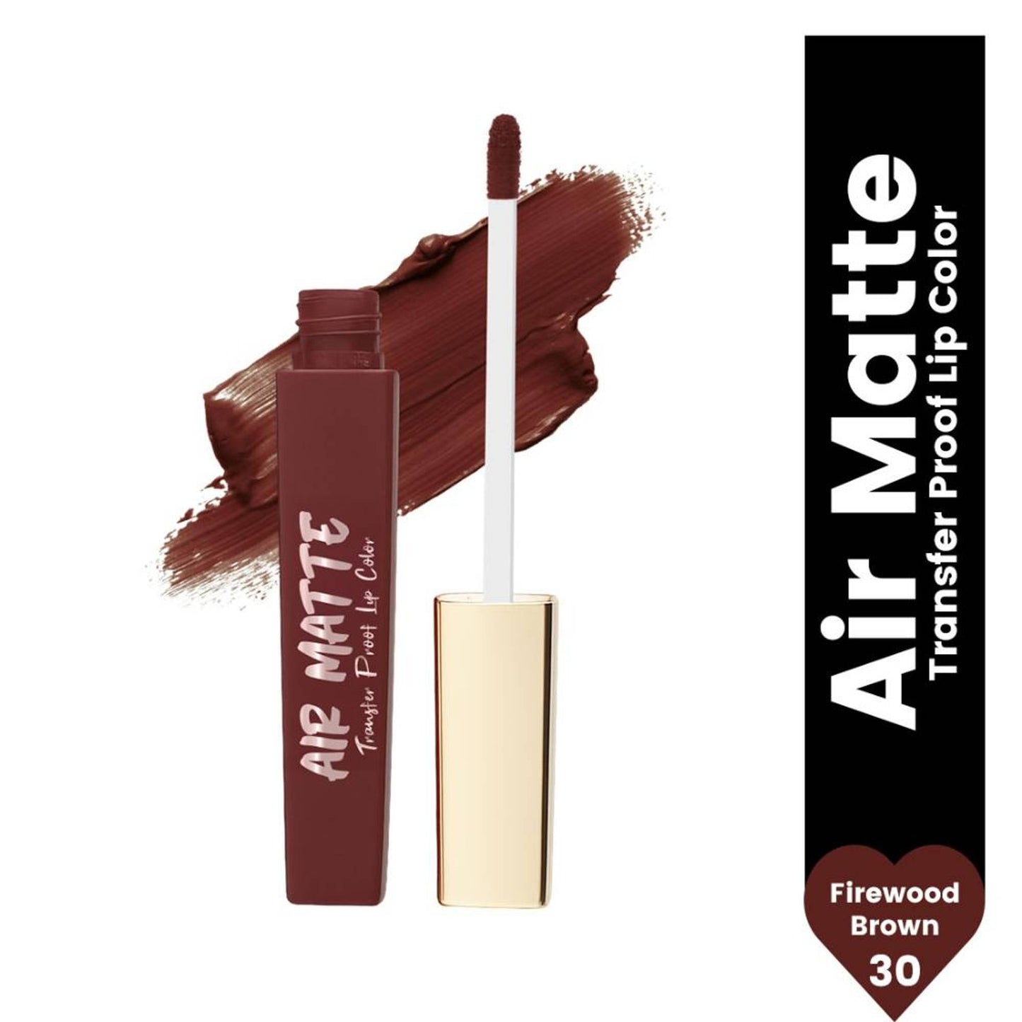 Matt look Air Matte Transfer Proof Lip Color - Firewood Brown 30