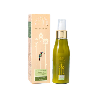 The Earth Collective Hair Moisturizer - Hydrating Leave On Hair Serum With Goji Berries & Oats
