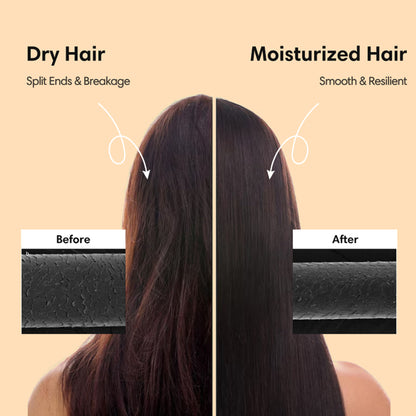 The Earth Collective Hair Moisturizer - Hydrating Leave On Hair Serum With Goji Berries & Oats
