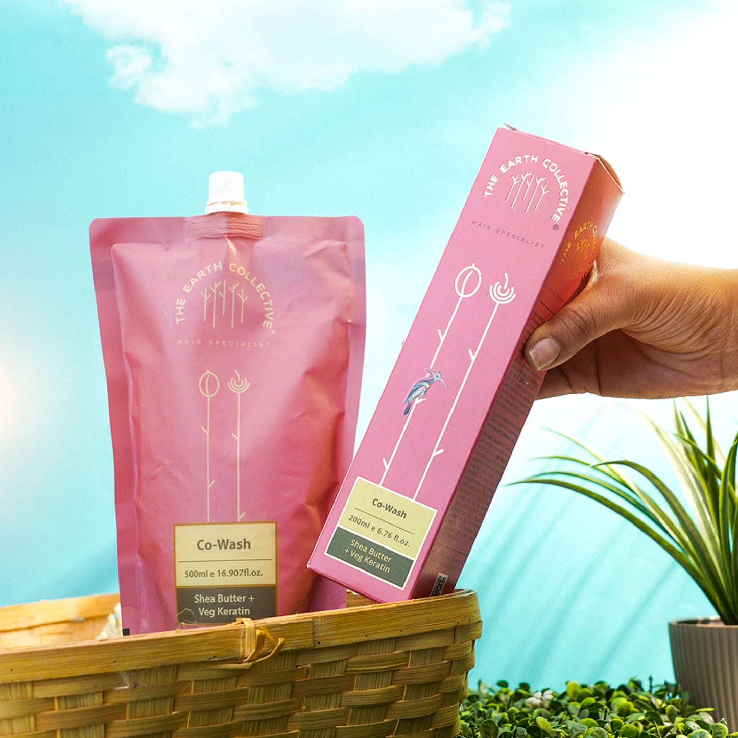 The Earth Collective Co-Wash Conditioner Only Wash With Keratin