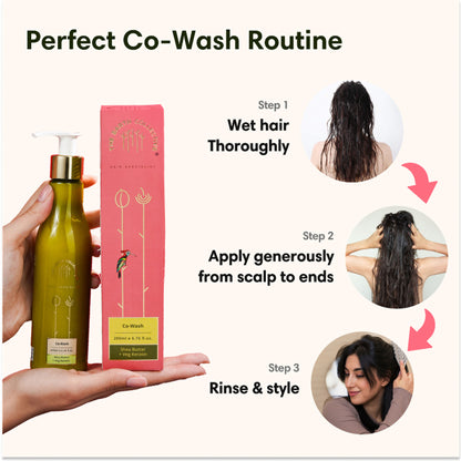 The Earth Collective Co-Wash Conditioner Only Wash With Keratin