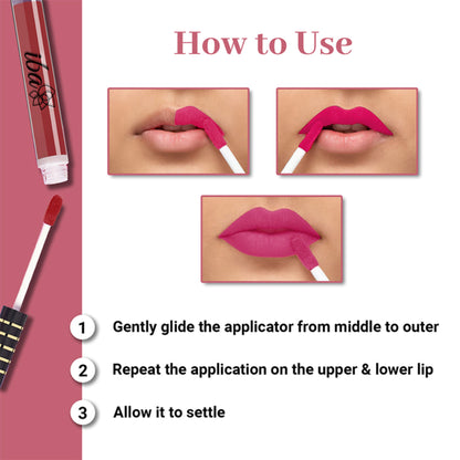 IBA Maxx Matte Liquid Lipstick - Beautiful Mauve