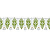 Toran for Main Door Entrance, Handmade Mango Leaf Toran, Traditional Bandarwal for Festival, Wedding & Home Decor, Artificial Leaf Door Hanging (42 x 5.5 Inches, Green)