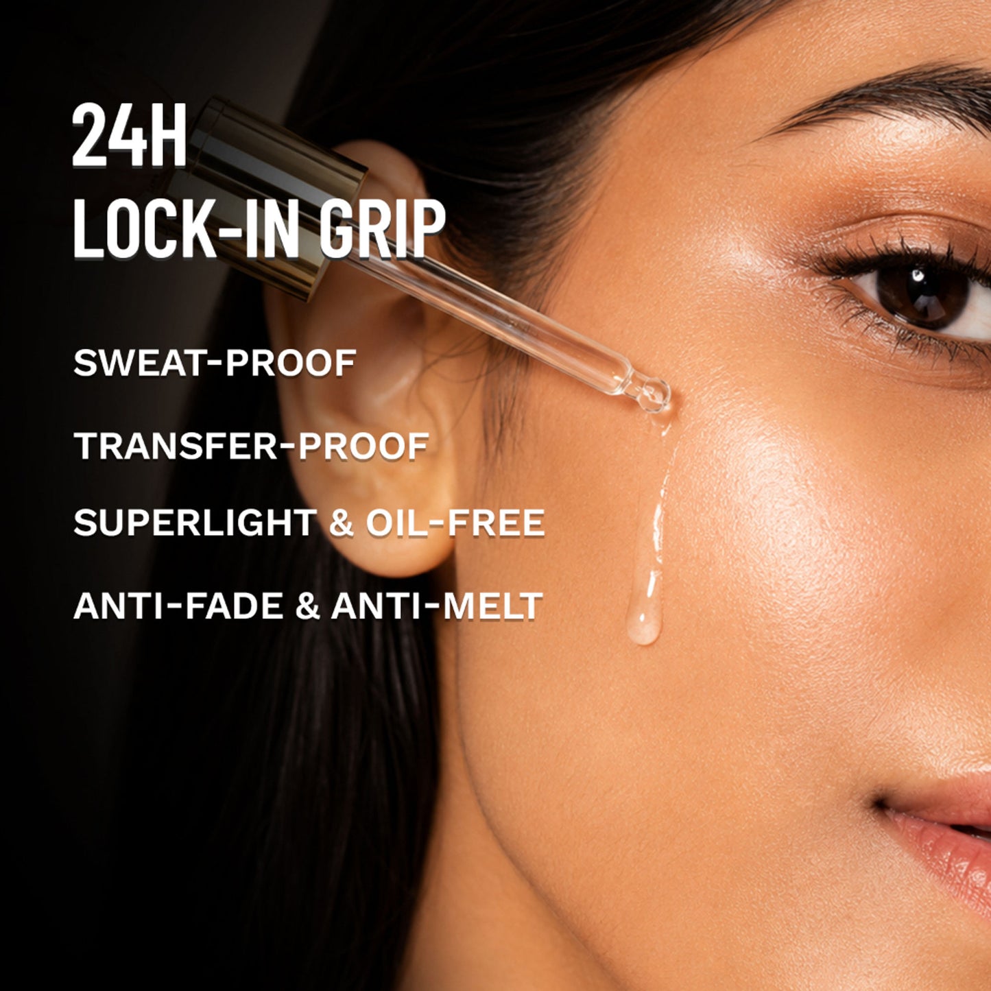 PAC Aqua Grip Primer - Infused with Silicone, Lightweight, Waterproof, Prolongs Makeup Wear