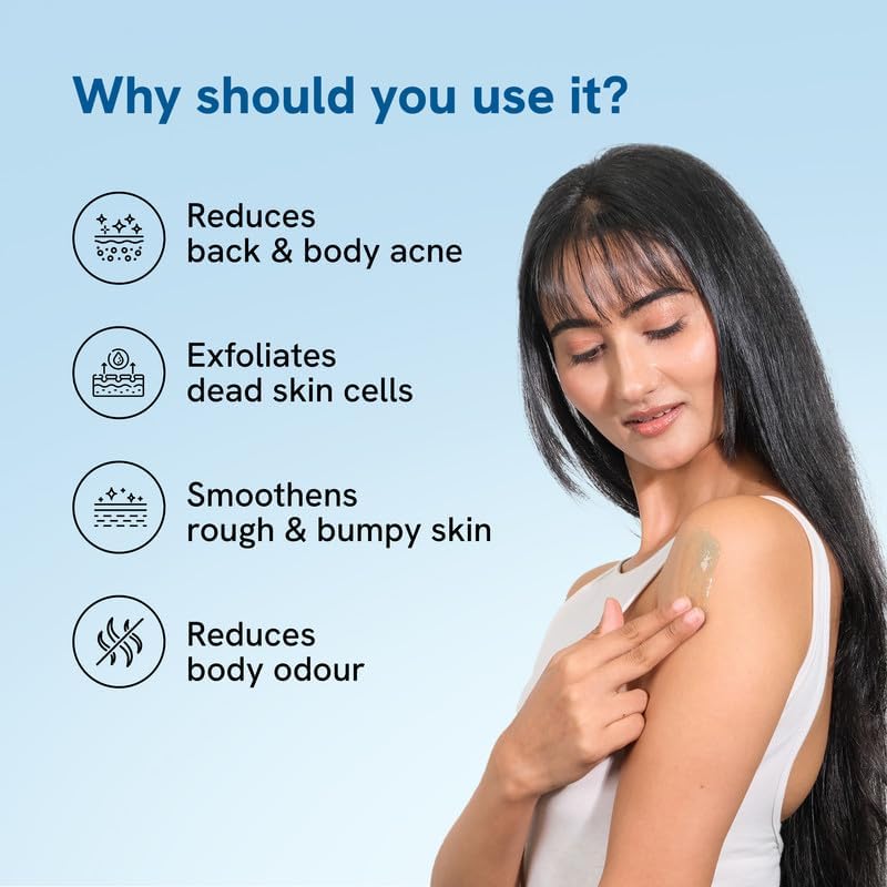 BeBodywise 1% Salicylic Acid Body Wash and 10% Niacinamide Body Lotion - Indyancart