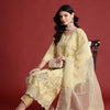 Dhiyona IE Ethnic Motifs Embroidered Kurta With Trousers & Dupatta