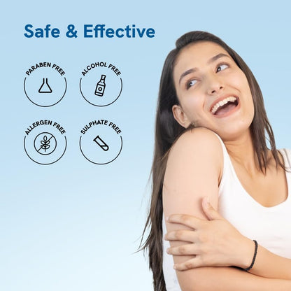 BeBodywise 1% Salicylic Acid Body Wash and 10% Niacinamide Body Lotion - Indyancart