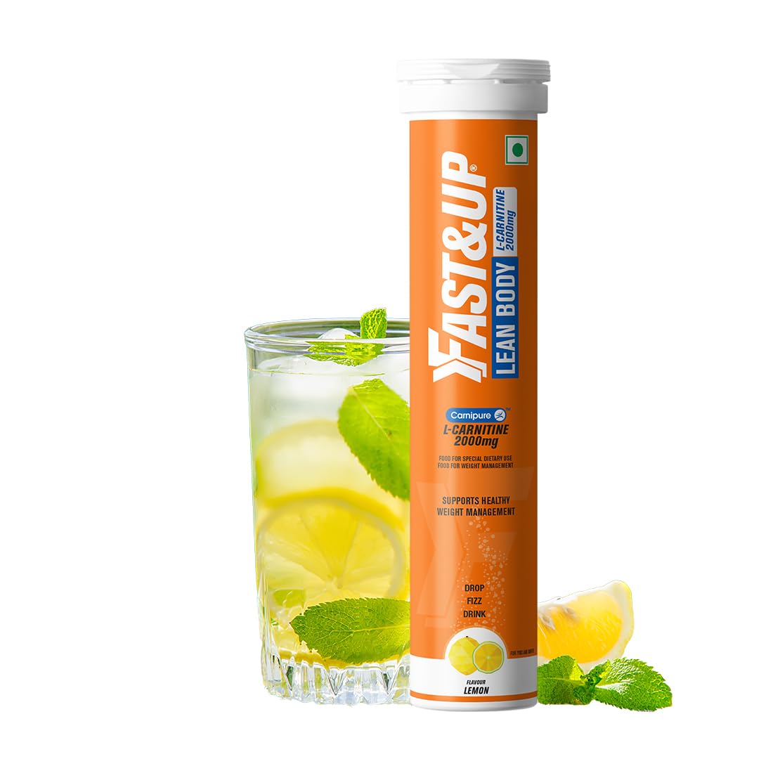 Fast&Up L-Carnitine Advanced Effervescent Tablets - Indyancart