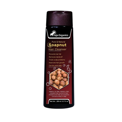 Teja Organics Pure & Natural Soapnut Hair Cleanser - Indyancart