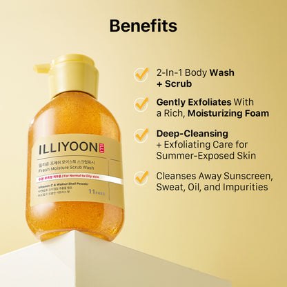 Illiyoon Fresh Moisture Scrub Wash