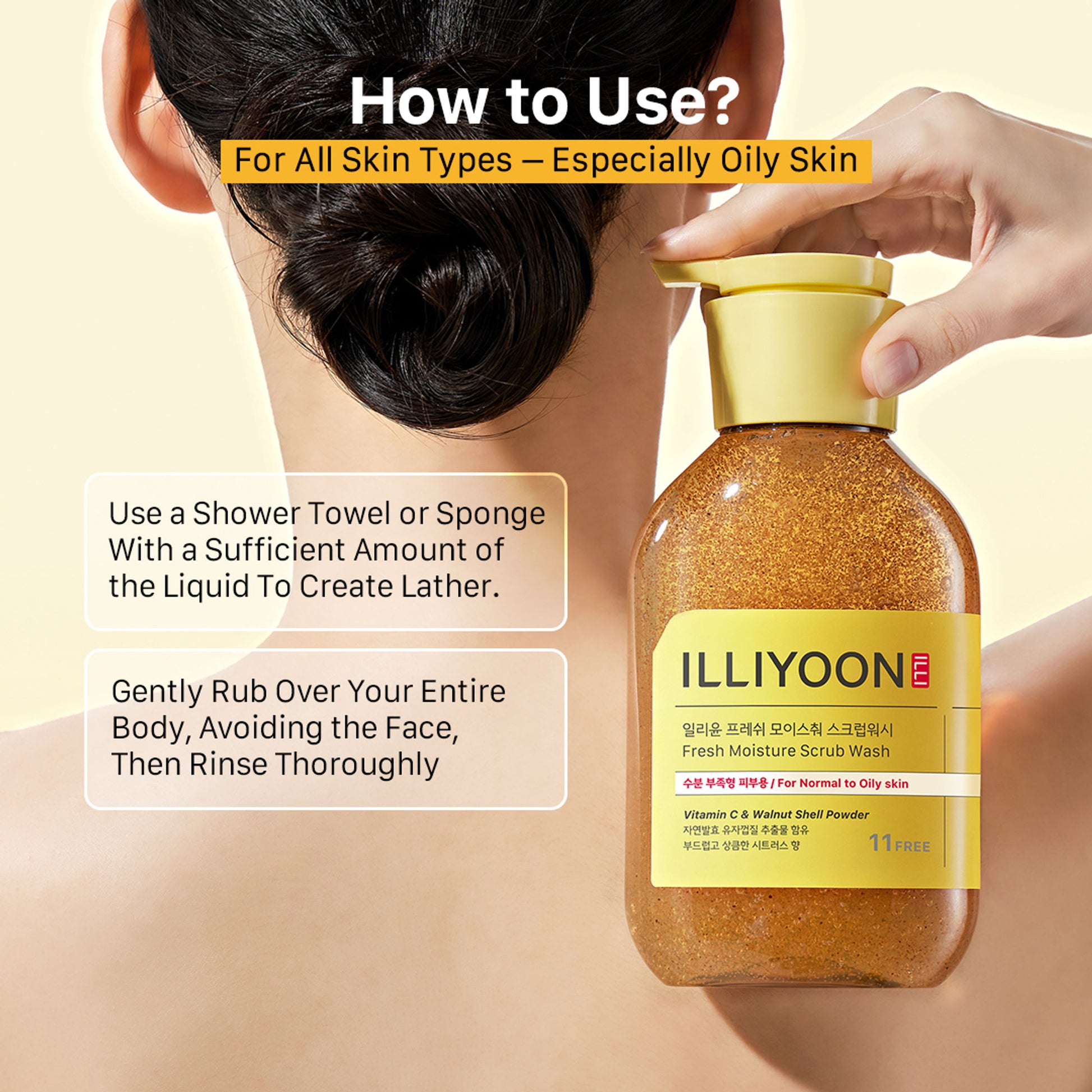 Illiyoon Fresh Moisture Scrub Wash