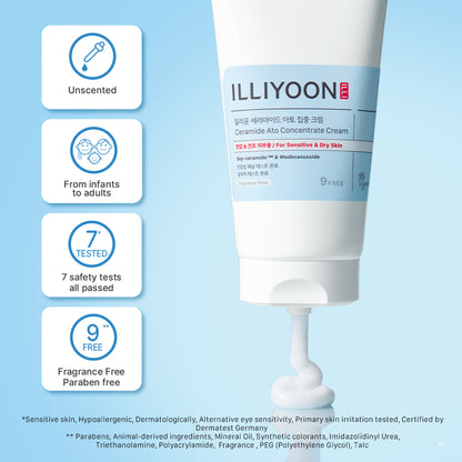 Illiyoon Ceramide Ato Concentrate Cream