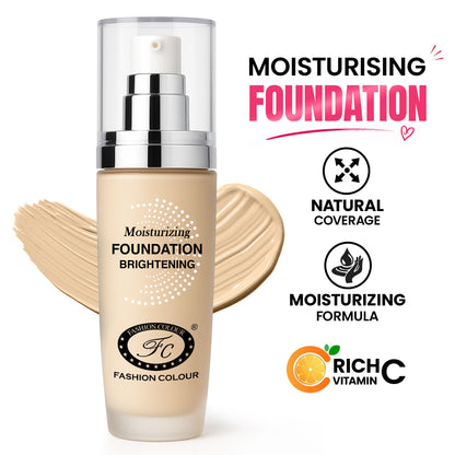 FASHION COLOUR Moisturing Whitening Foundation - Rose Ivory
