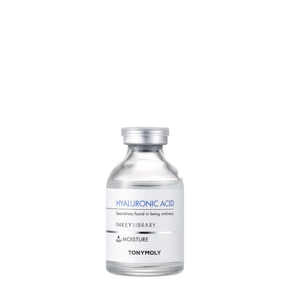 TONYMOLY Korean Inkey Library Hyaluronic Acid Ampoule to Hydrate & Moisturise Dry, Dehydrated Skin