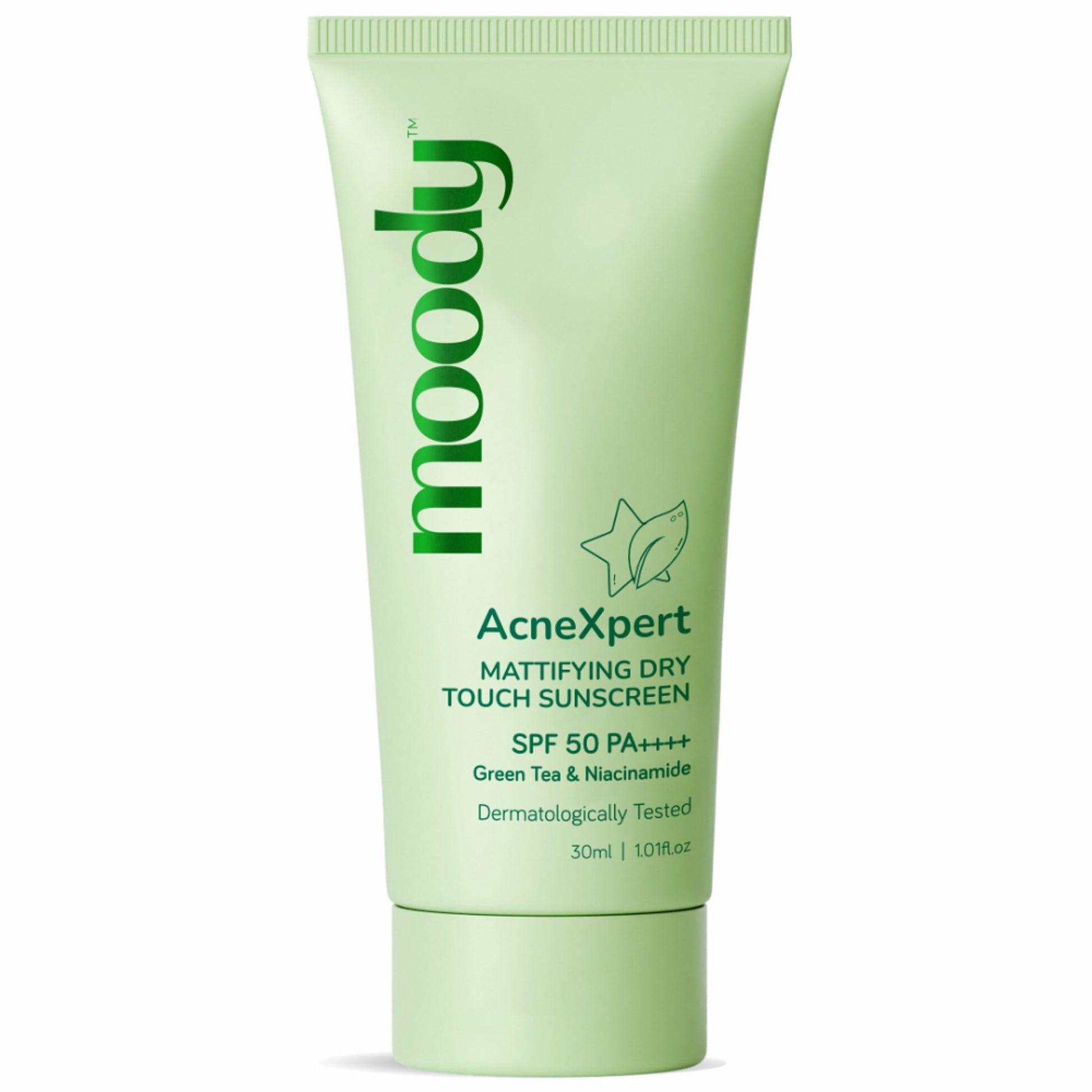 Moody AcneXpert Mattifying SPF 50 PA ++++ Niacinamide for Oil & Acne Control