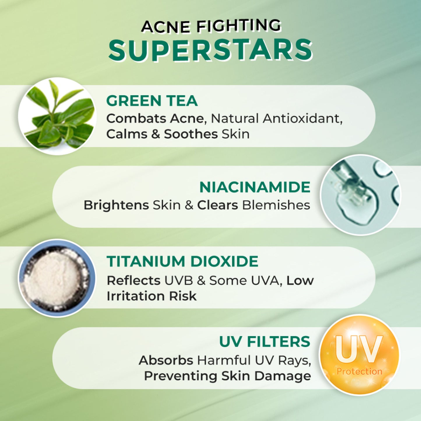 Moody AcneXpert Mattifying SPF 50 PA ++++ Niacinamide for Oil & Acne Control