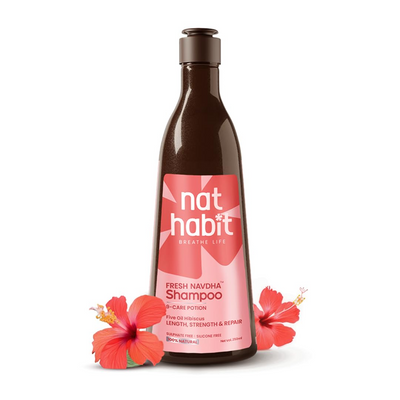 Nat Habit Five Oil Hibiscus Navdha Shampoo