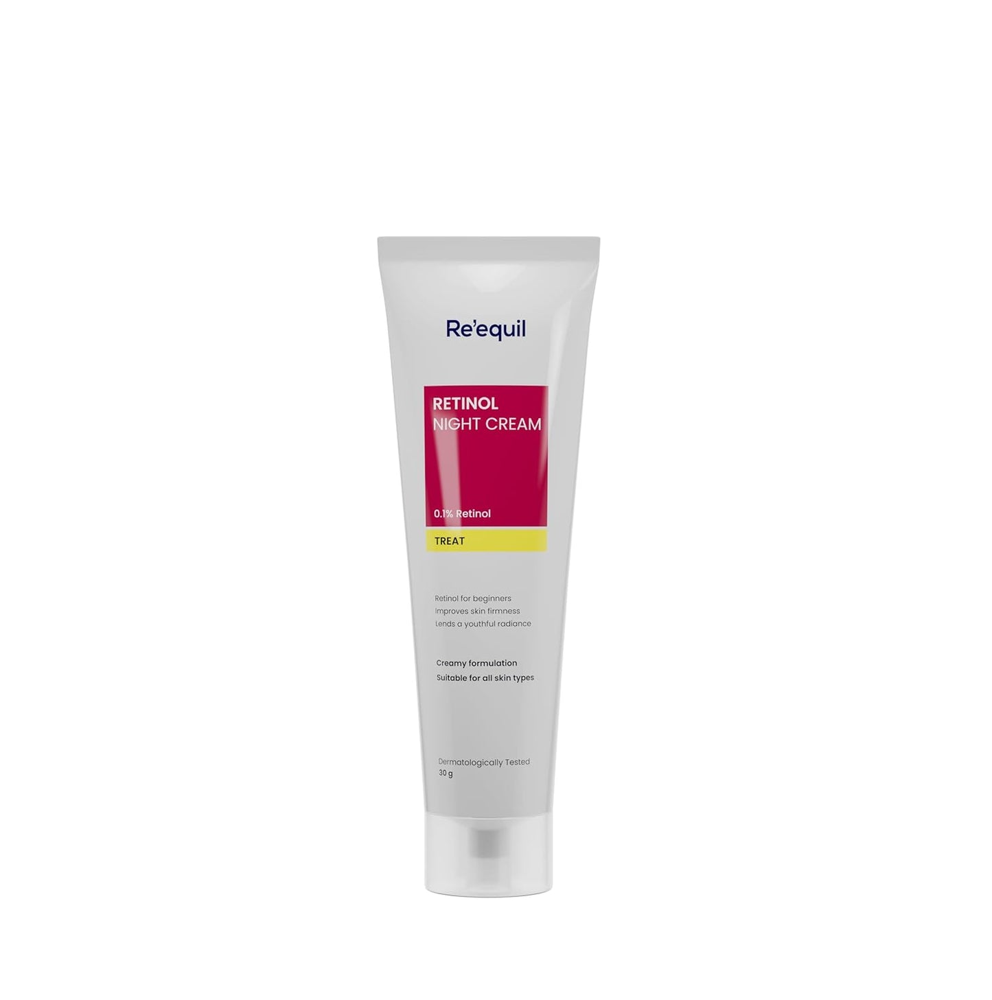 Re'equil 0.1% Retinol Night Cream For Wrinkles & Skin Tightening - Indyancart