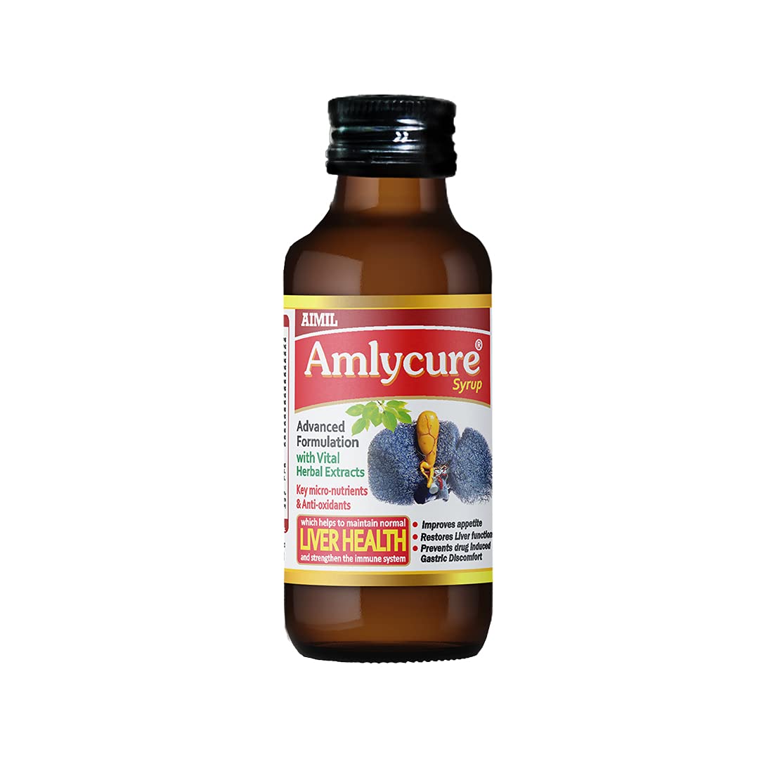 Aimil Ayurvedic Amlycure Liver Health Syrup - Indyancart