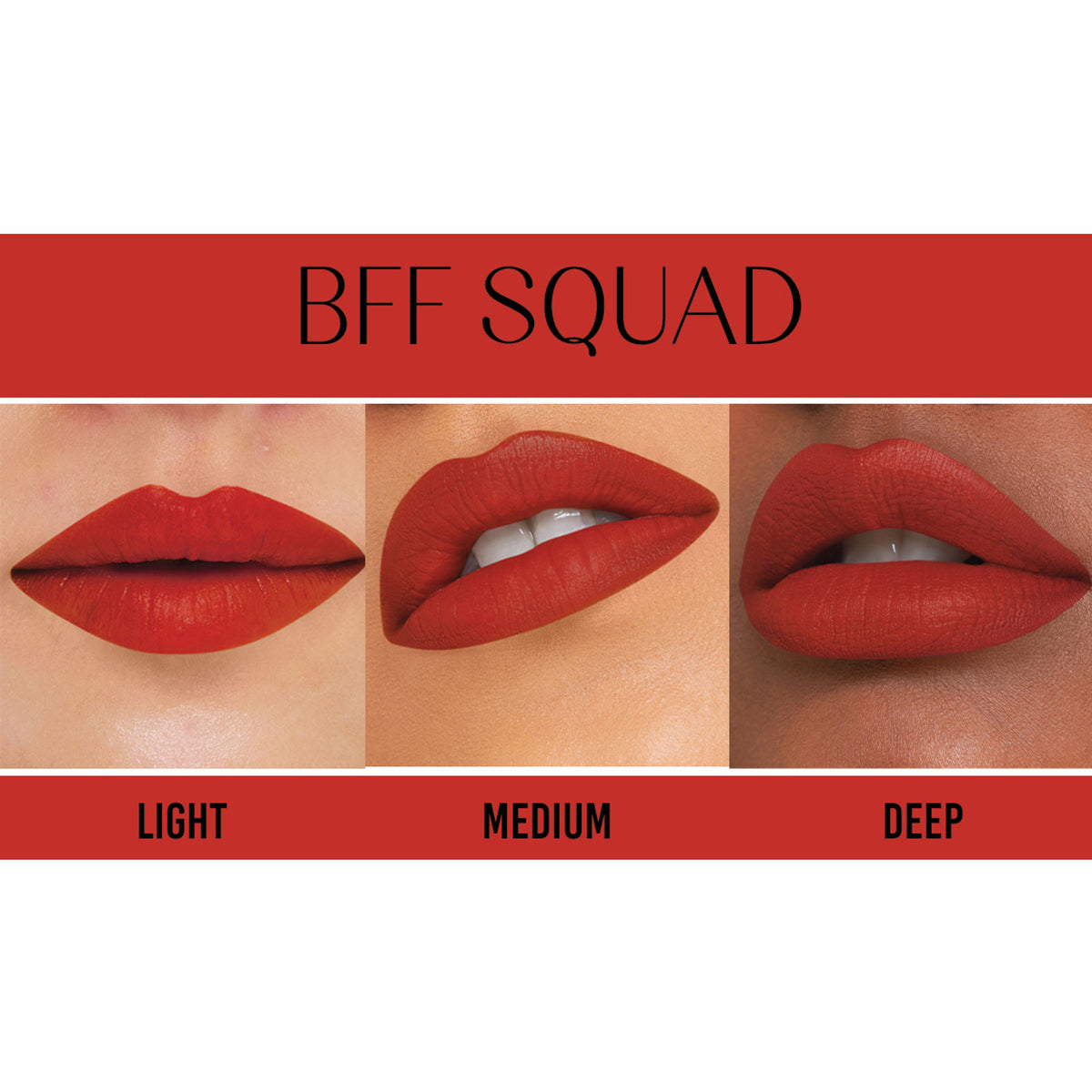LoveChild Masaba Bff Squad volumizing matte crayon lipstick in vibrant pink, showing the lipstick tube and swatch on lips.