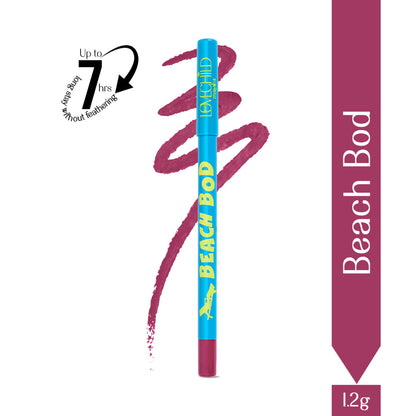 LoveChild Masaba LoveChild Masaba Passport Pucker Matte Lip Liner in Beach Bod, beige lip liner with matte finish.