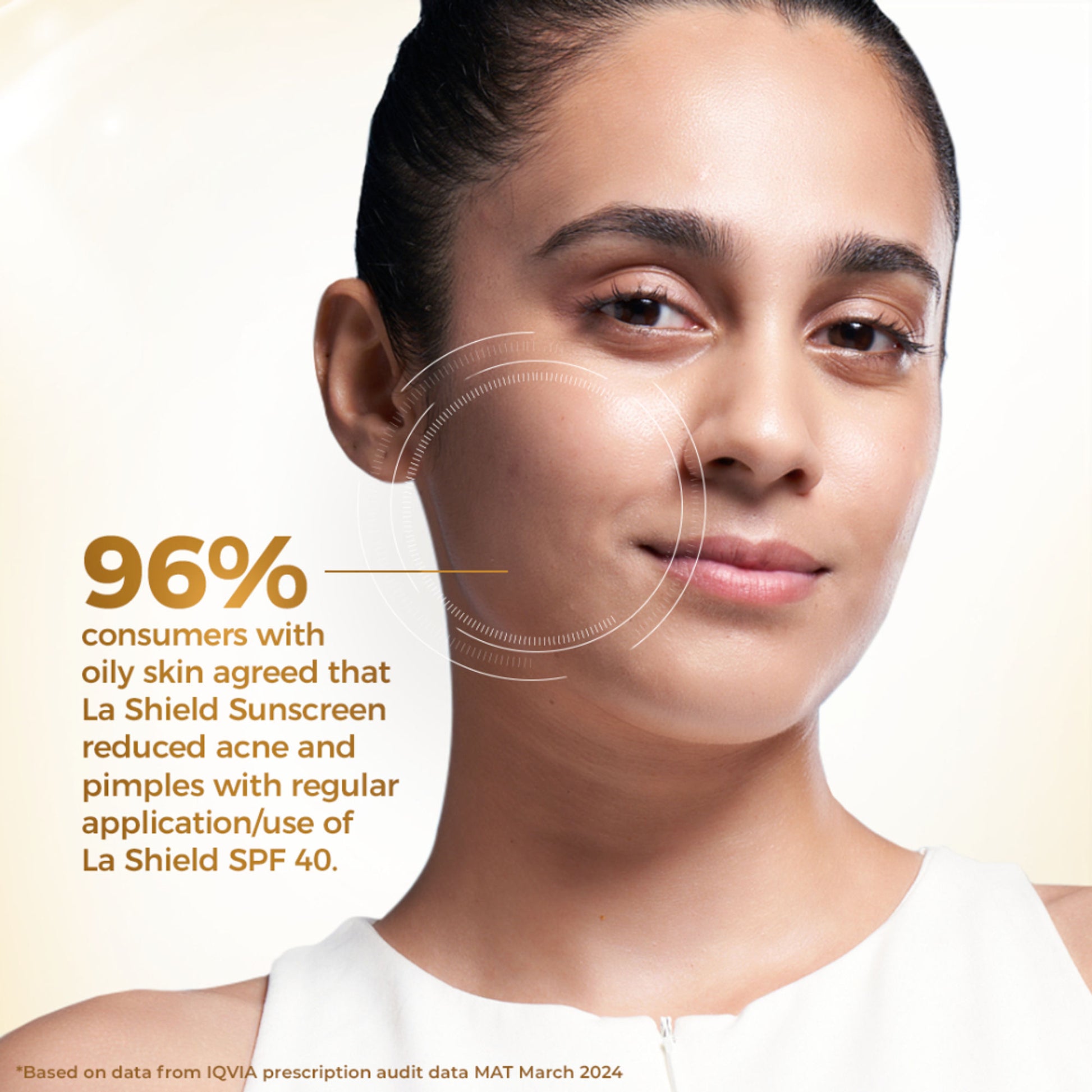 La Shield SPF 40 Mineral Sunscreen Gel Oil free Matte PA +++ For Acne Prone, Oily Skin