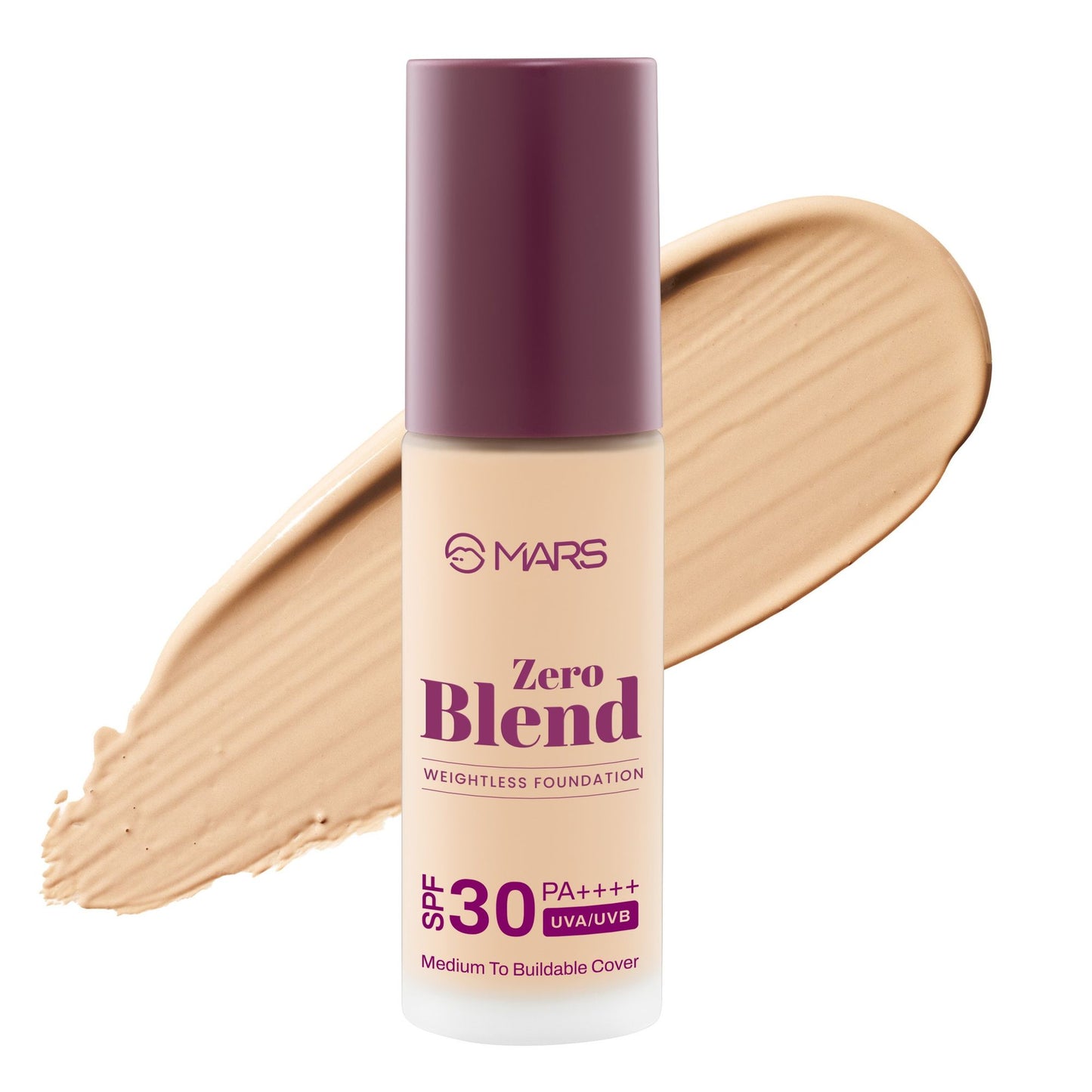 MARS SPF30 PA+++ Zero Blend Weightless Foundation - 05 Biscotti Bliss