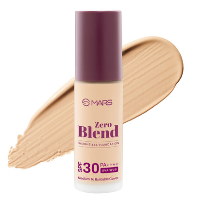 MARS SPF30 PA+++ Zero Blend Weightless Foundation - 05 Biscotti Bliss