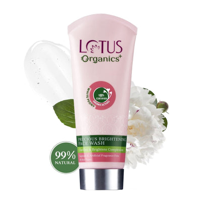 Lotus Organics Precious Brightening Face Wash