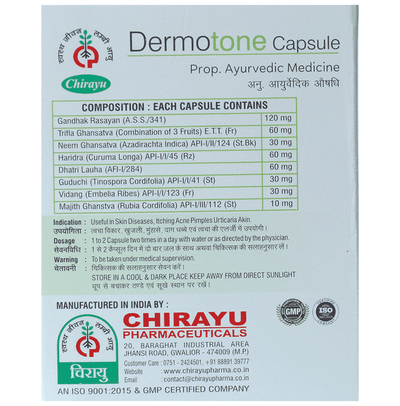 Chirayu Dermotone Capsules