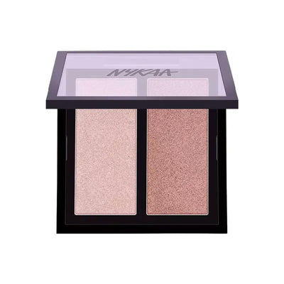 Nykaa Cosmetics Glow Getter Highlighting & Illuminating Duo Palette - Moonshine 03