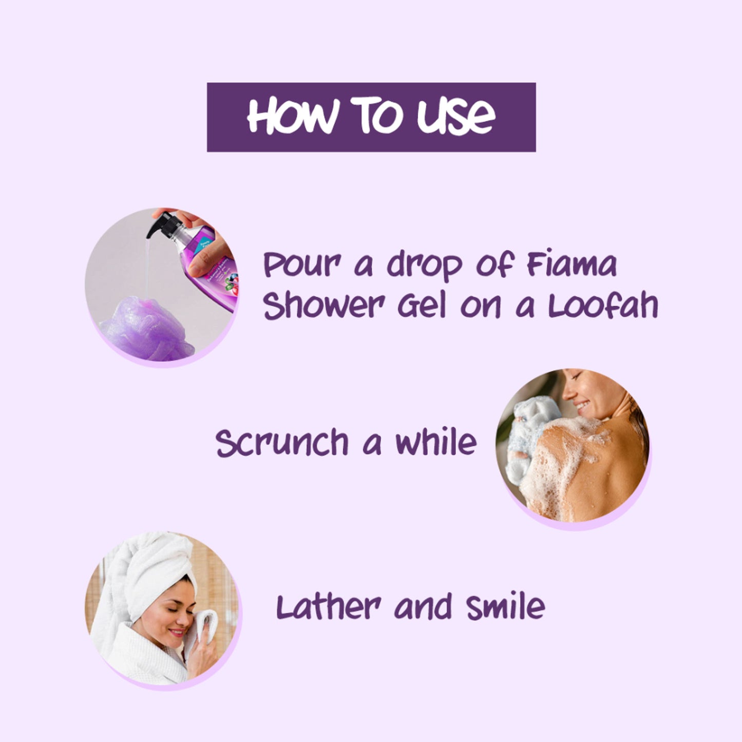 Fiama Shower Gel Blackcurrant & Bearberry Body Wash With Skin Conditioners For Radiant Glow