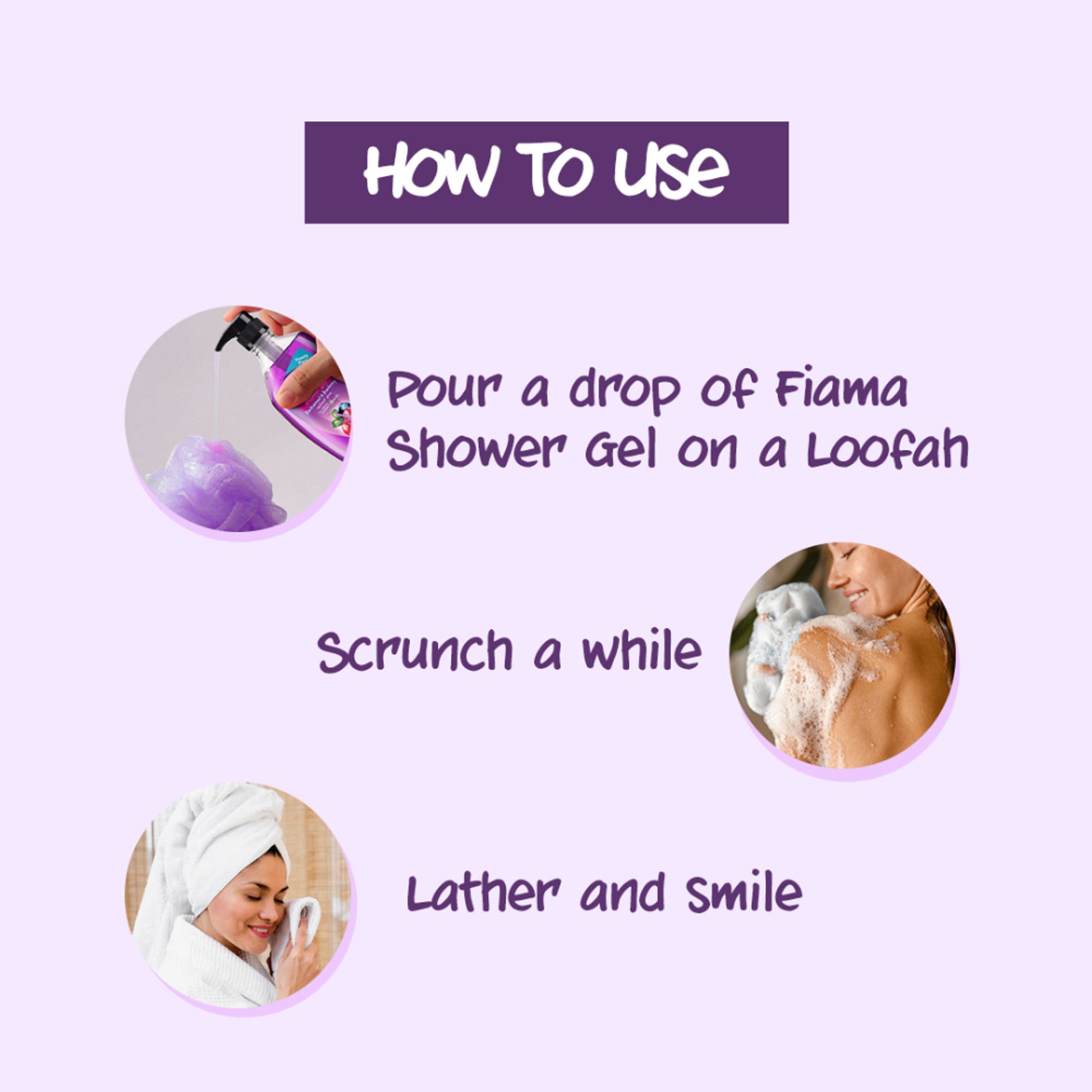 Fiama Shower Gel Blackcurrant & Bearberry Body Wash With Skin Conditioners For Radiant Glow