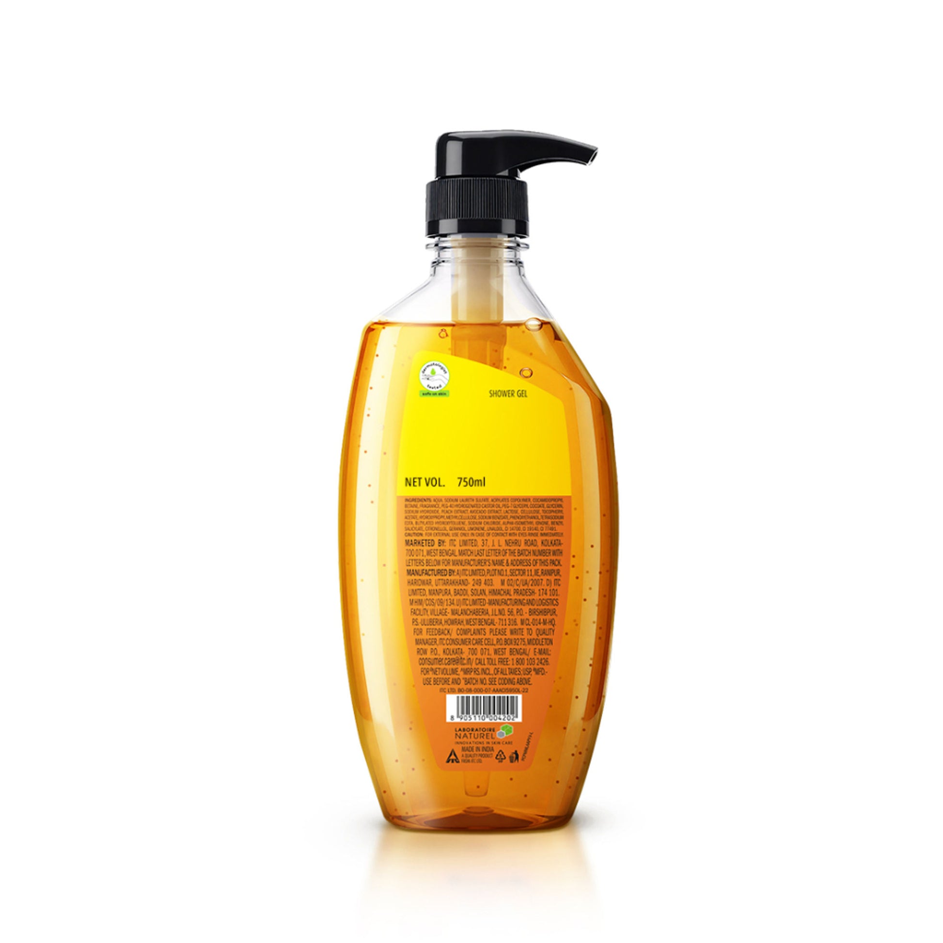 Fiama Shower Gel Peach & Avocado Body Wash For Soft Moisturised & Hydrating Skin