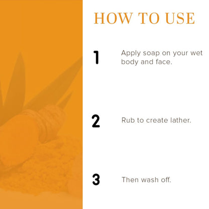 Khadi Natural Chandan Haldi Soap Pack of 5