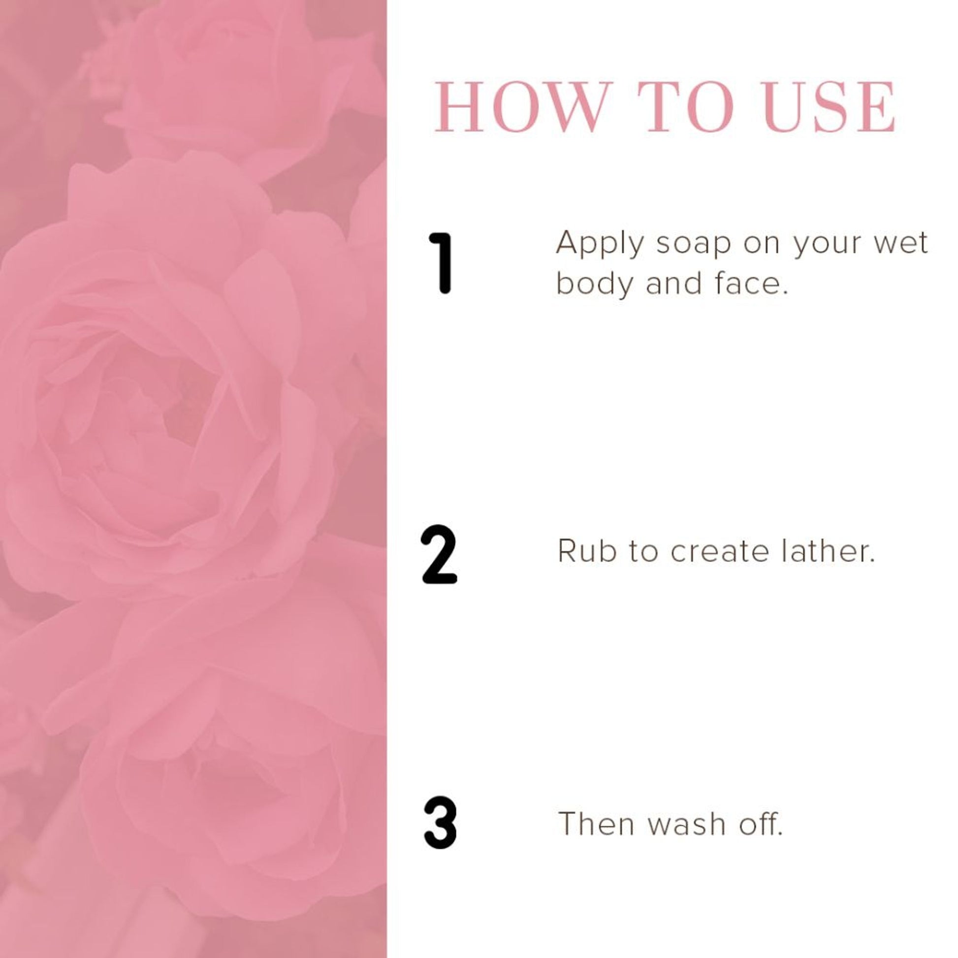 Khadi Natural Rose Water Soap Pack of 3