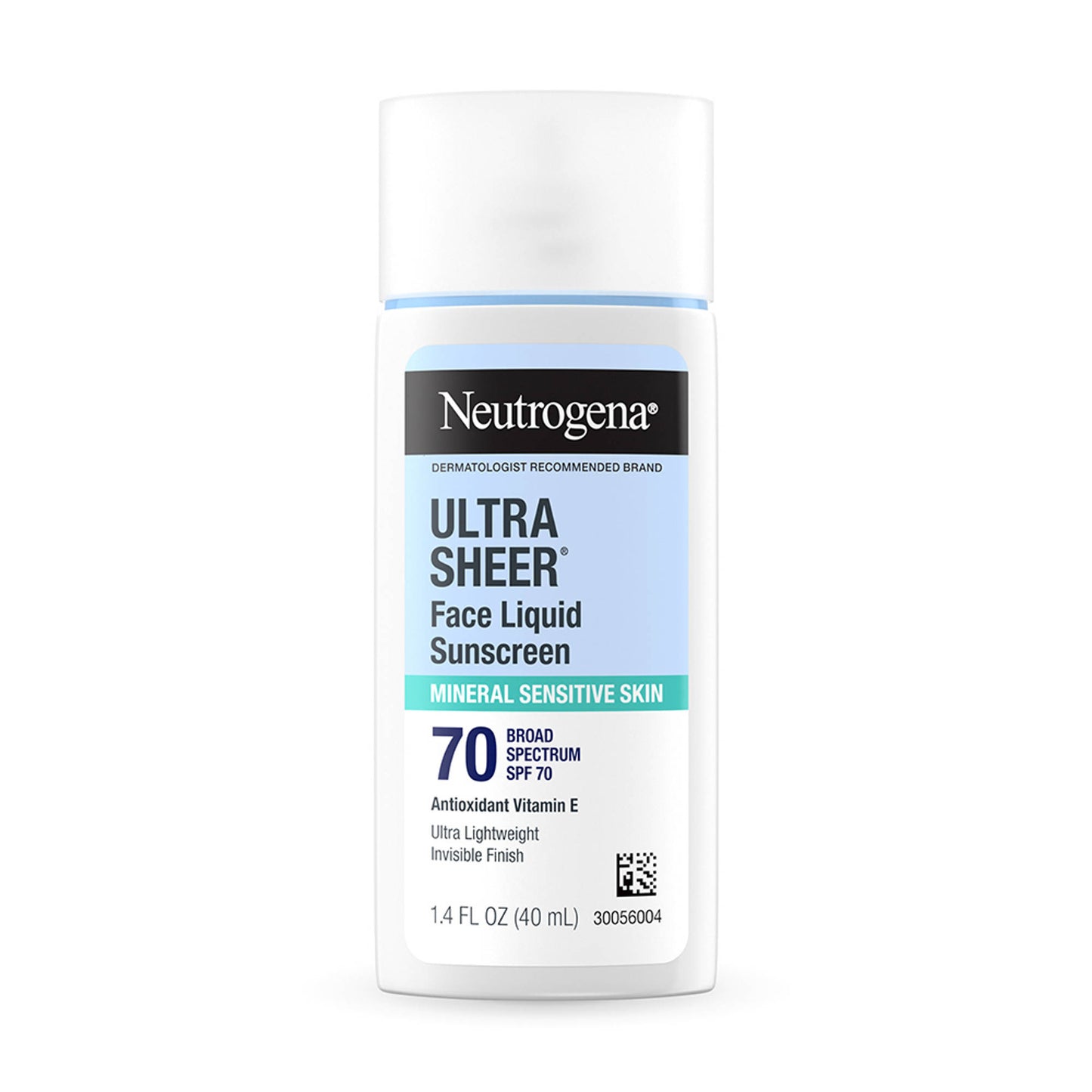 Neutrogena Ultrasheer Mineral Sunscreen SPF70 PA++++ Vitamin E, UVA & UVB, For Sensitive Skin