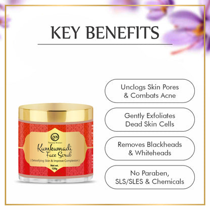 Nuerma Science Kumkumadi Saffron Face Scrub