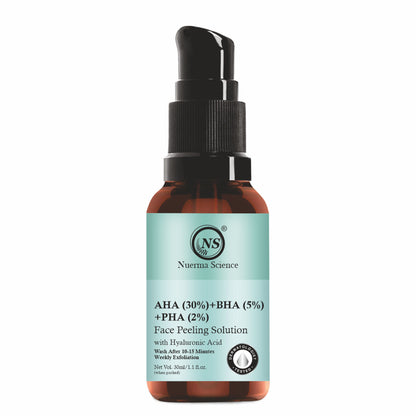 Nuerma Science AHA 30% + BHA 5% + PHA 2% Face Peeling Solution Serum