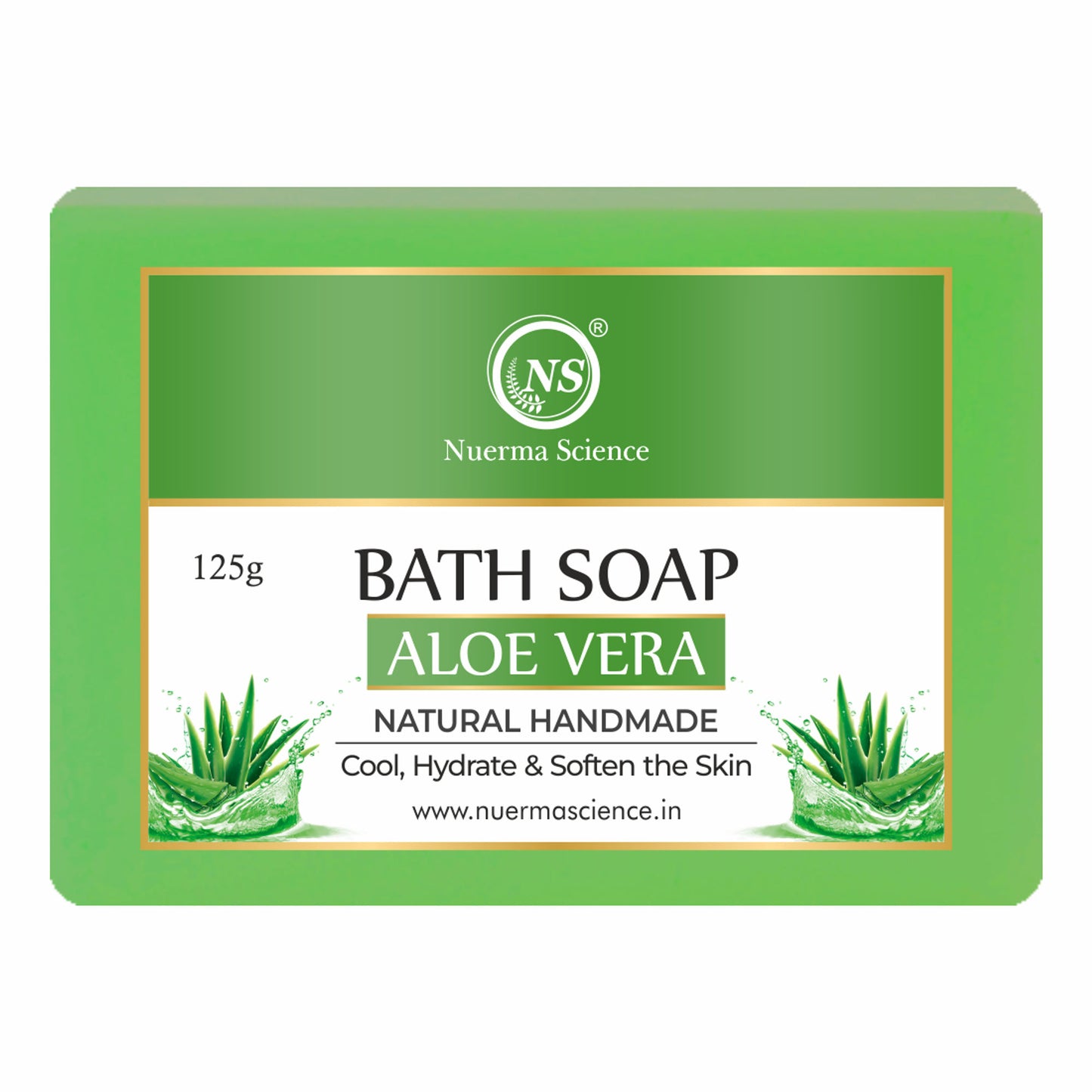Nuerma Science Natural Aloe Vera Handmade Soap