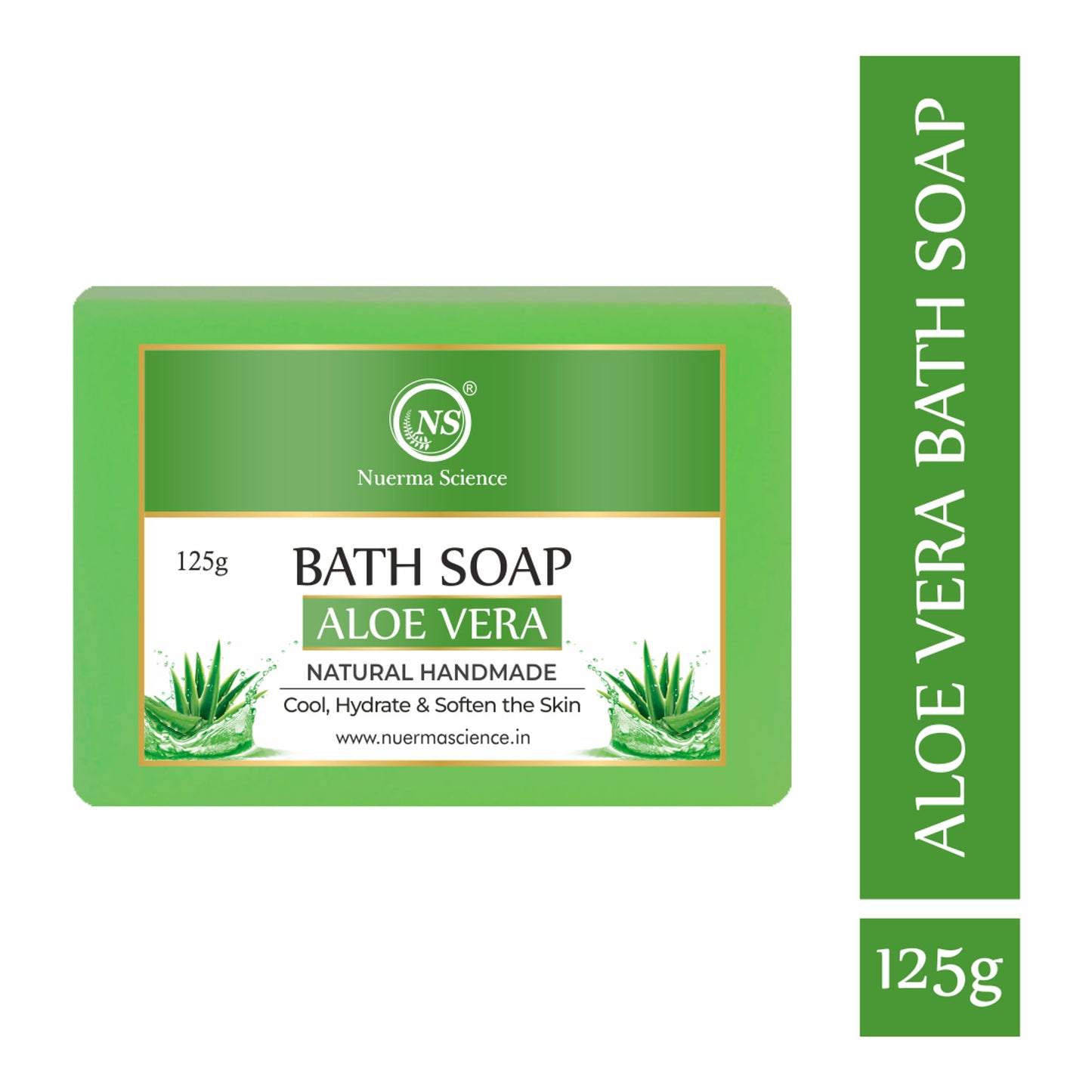 Nuerma Science Natural Aloe Vera Handmade Soap