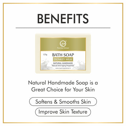 Nuerma Science Natural Donkey Milk Handmade Soap