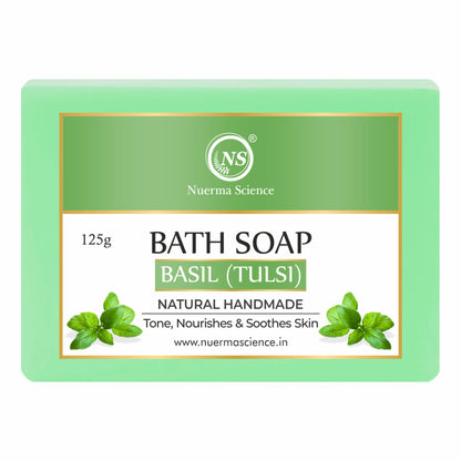 Nuerma Science Natural Basil Handmade Soap