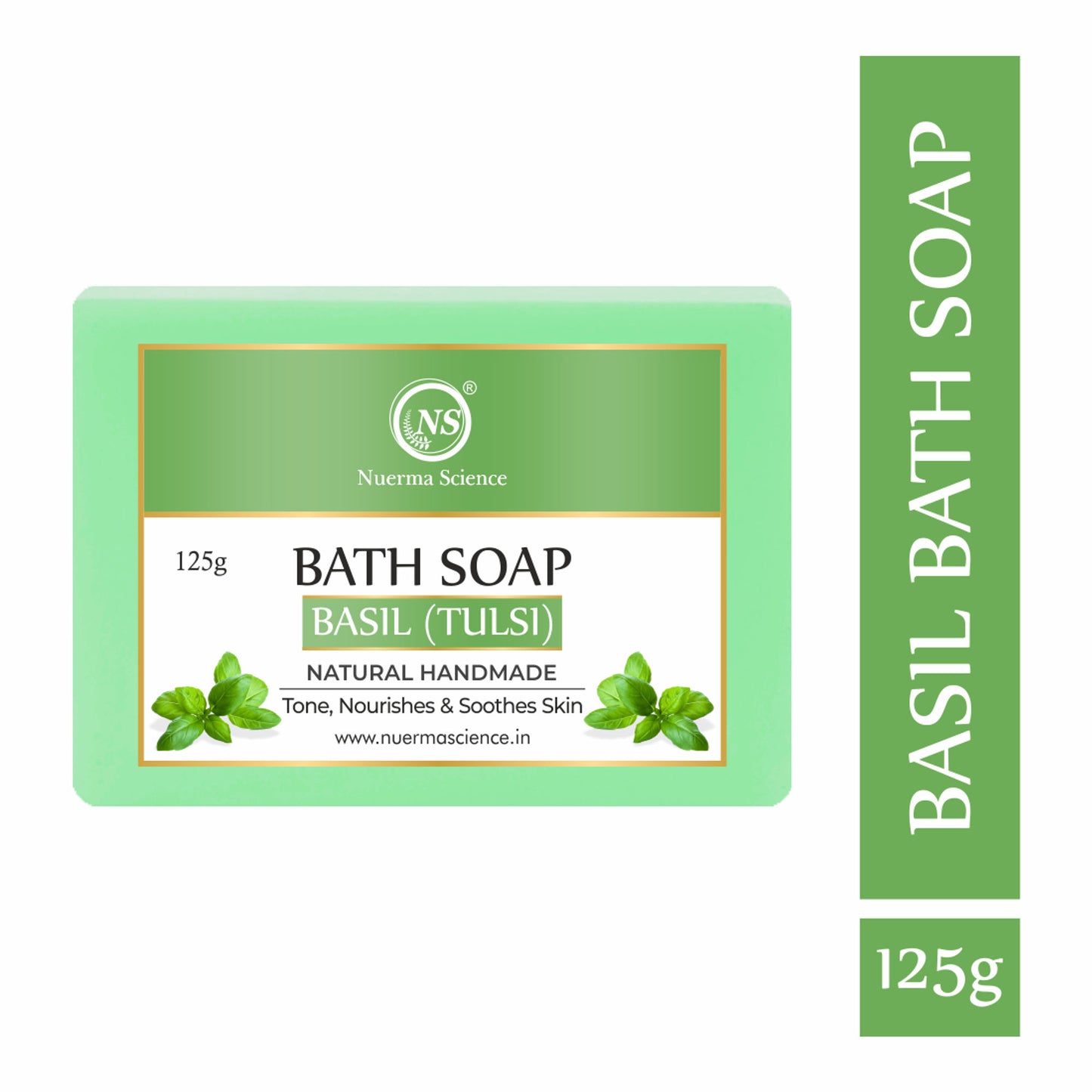 Nuerma Science Natural Basil Handmade Soap
