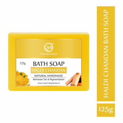 Nuerma Science Natural Chandan Haldi Handmade Soap