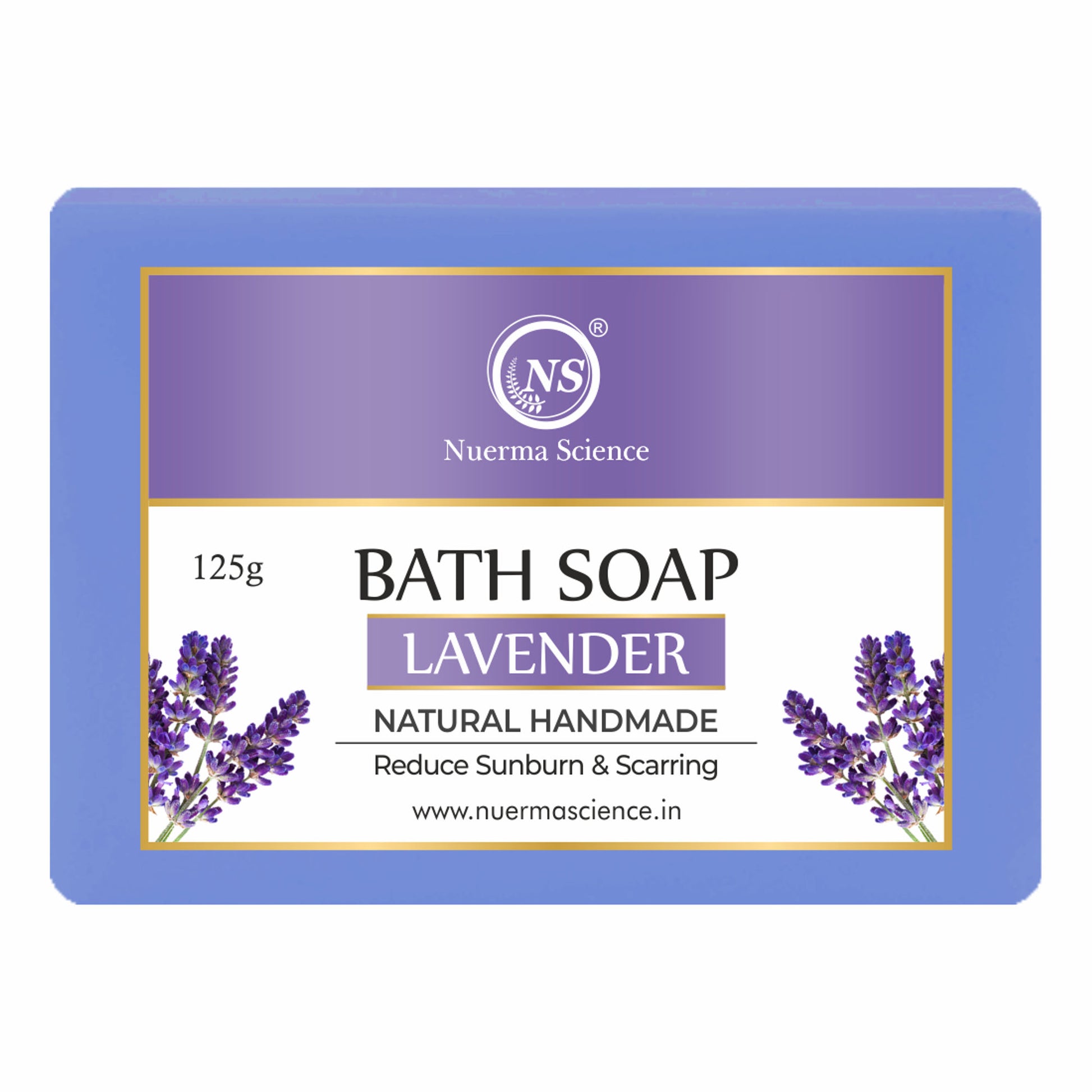 Nuerma Science Natural Handmade Lavender Soap