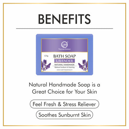 Nuerma Science Natural Handmade Lavender Soap